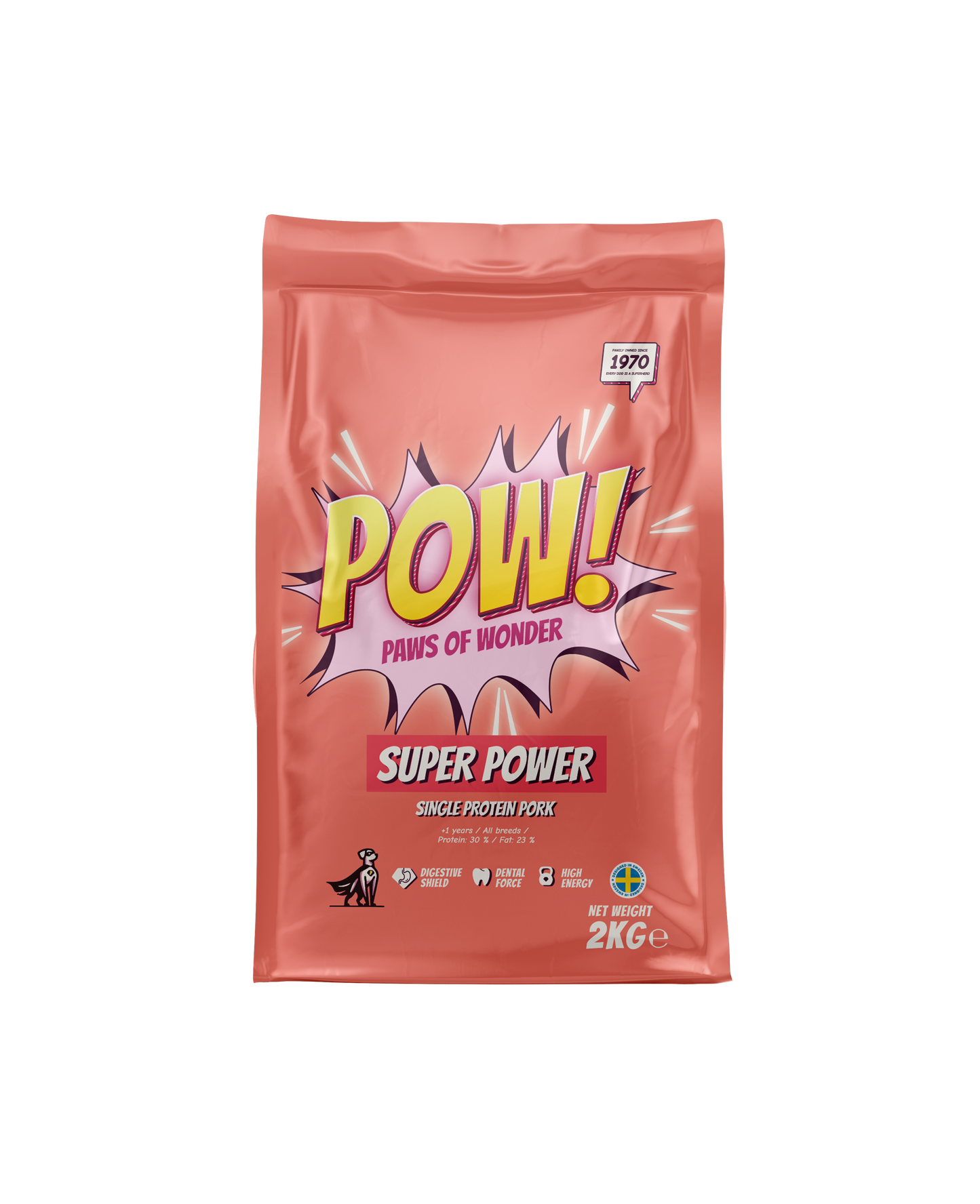 POW! Dog Super Power