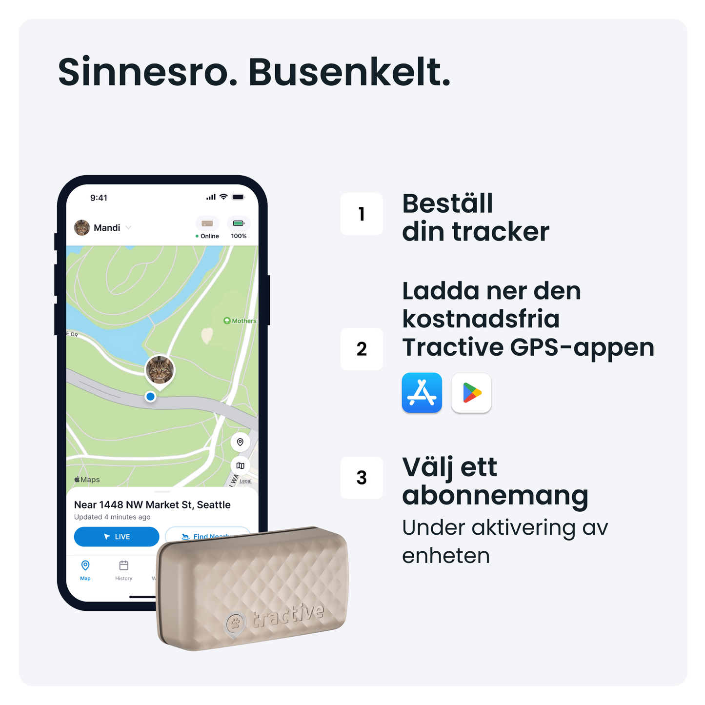 Tractive GPS CAT Mini