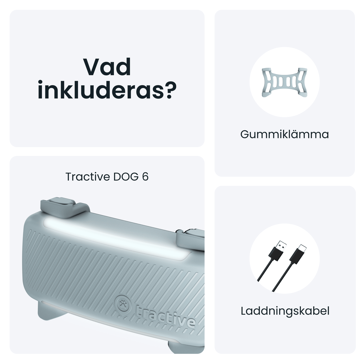 Tractive DOG 6 - Handla på Gaston