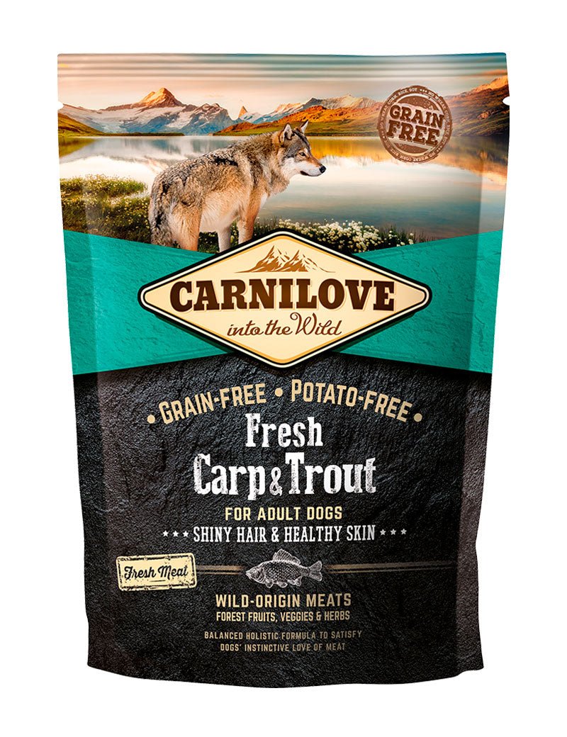 Carnilove Fresh Carp & Trout for Adult dogs - Handla på Gaston