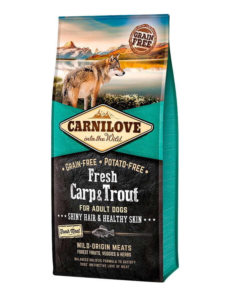 Carnilove Fresh Carp & Trout for Adult dogs - Handla på Gaston