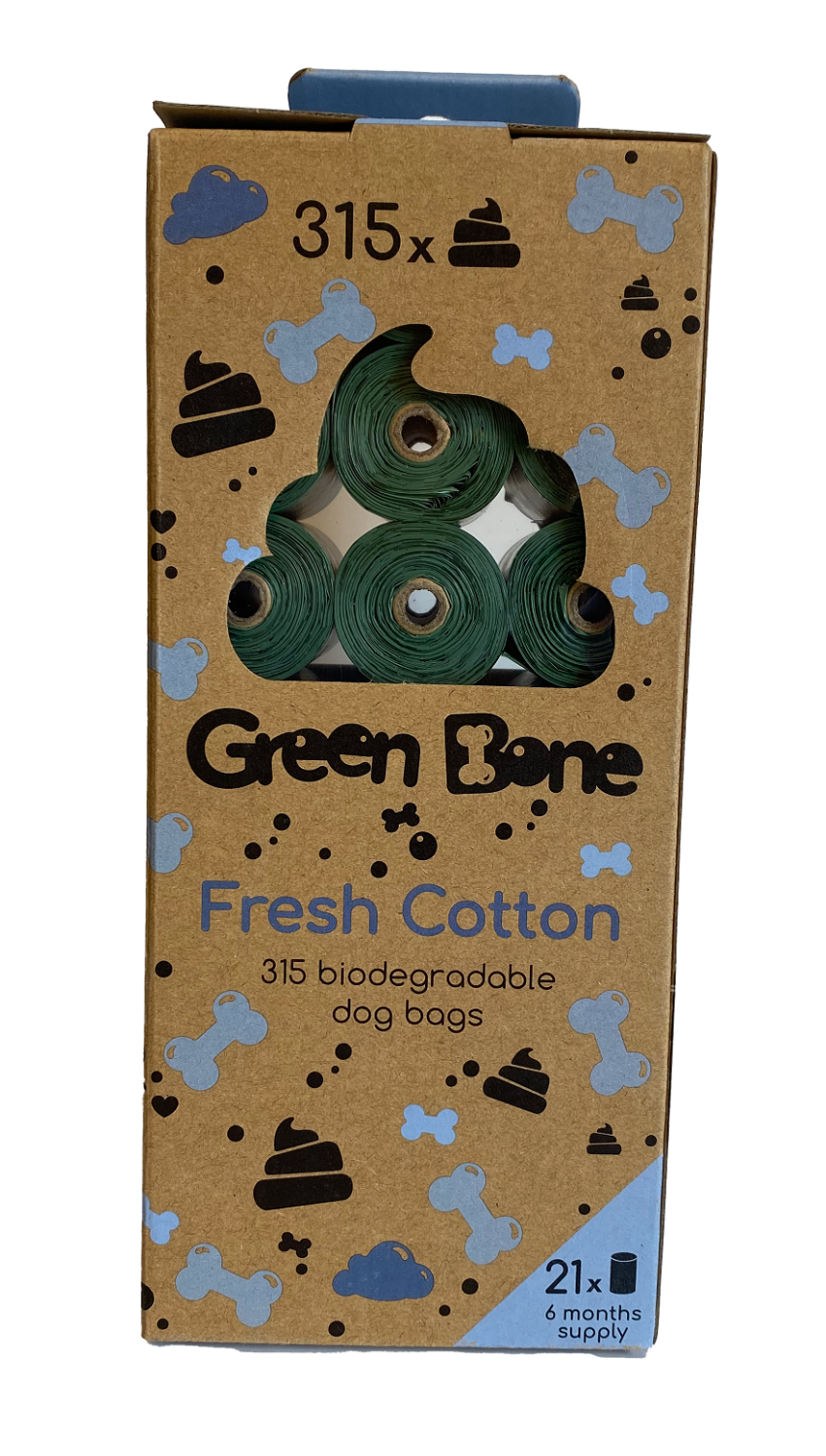 Green Bone Hundbajspåsar 21 rullar