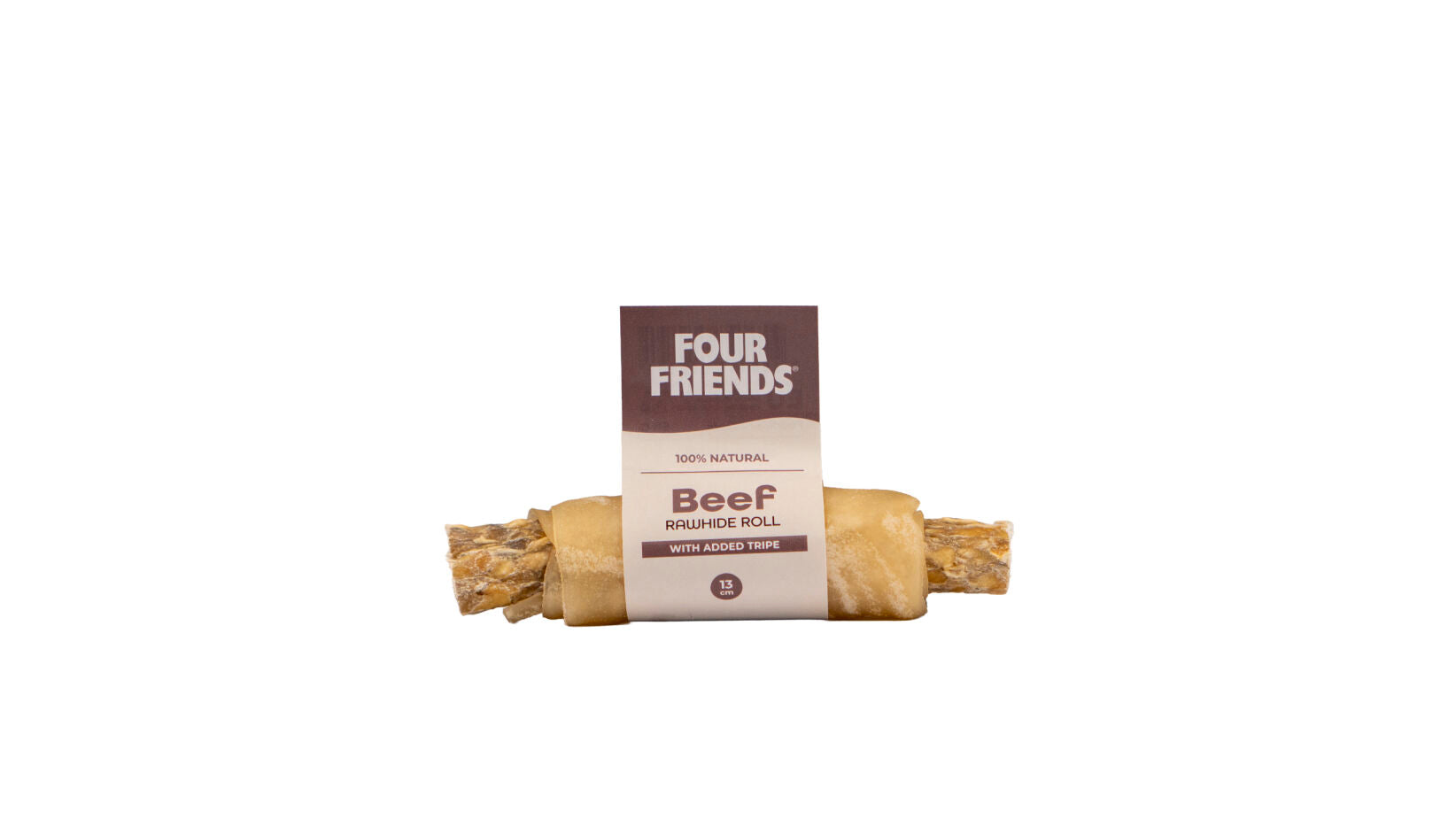 FourFriends Beef rawhide roll with tripe