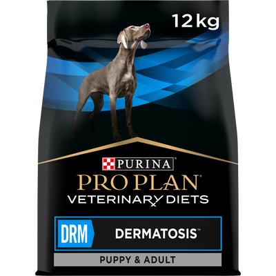 PURINA PRO PLAN VET DIETS DRM Dermatosis torrfoder hund 12kg