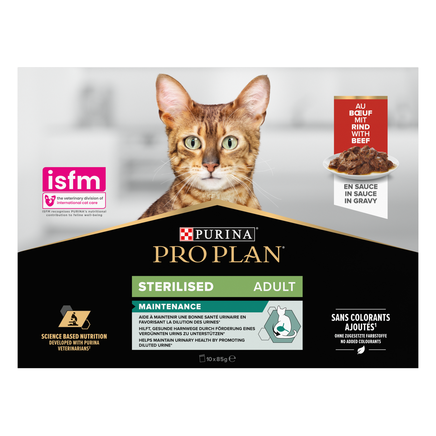 Purina Pro Plan Adult Sterilised Maintenance Beef