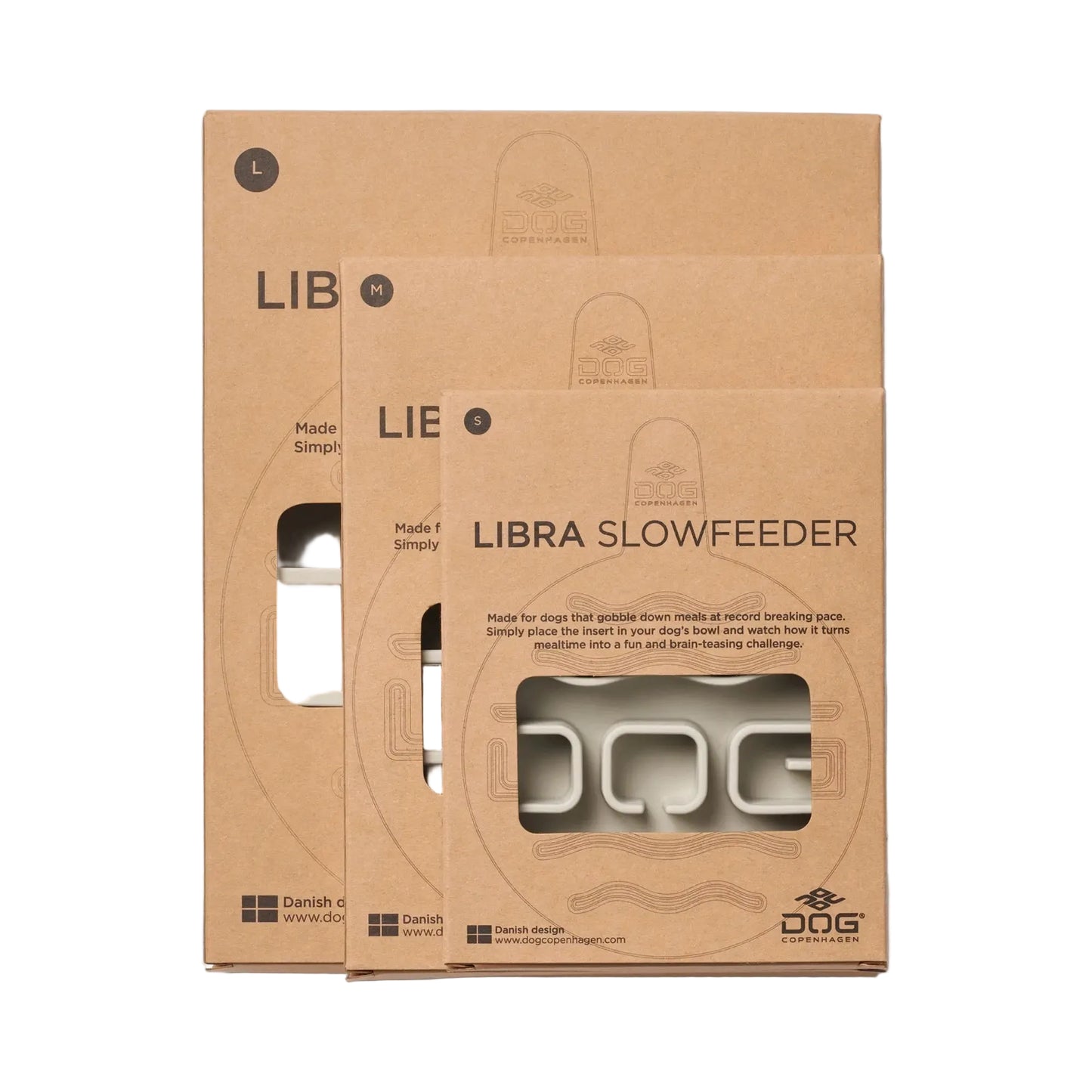 Dog Copenhagen Libra Slowfeeder Coffee Cream - Handla på Gaston