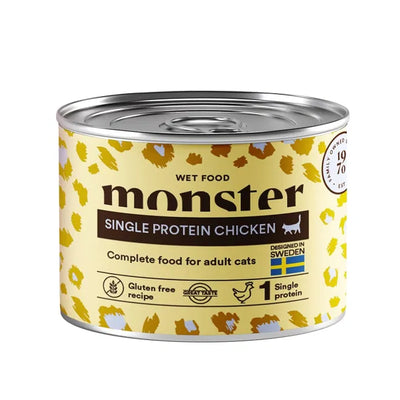 Monster Cat Adult Single Protein Chicken Can