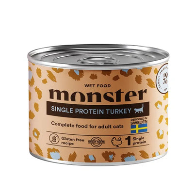 Monster Cat Adult Single Protein Turkey Can