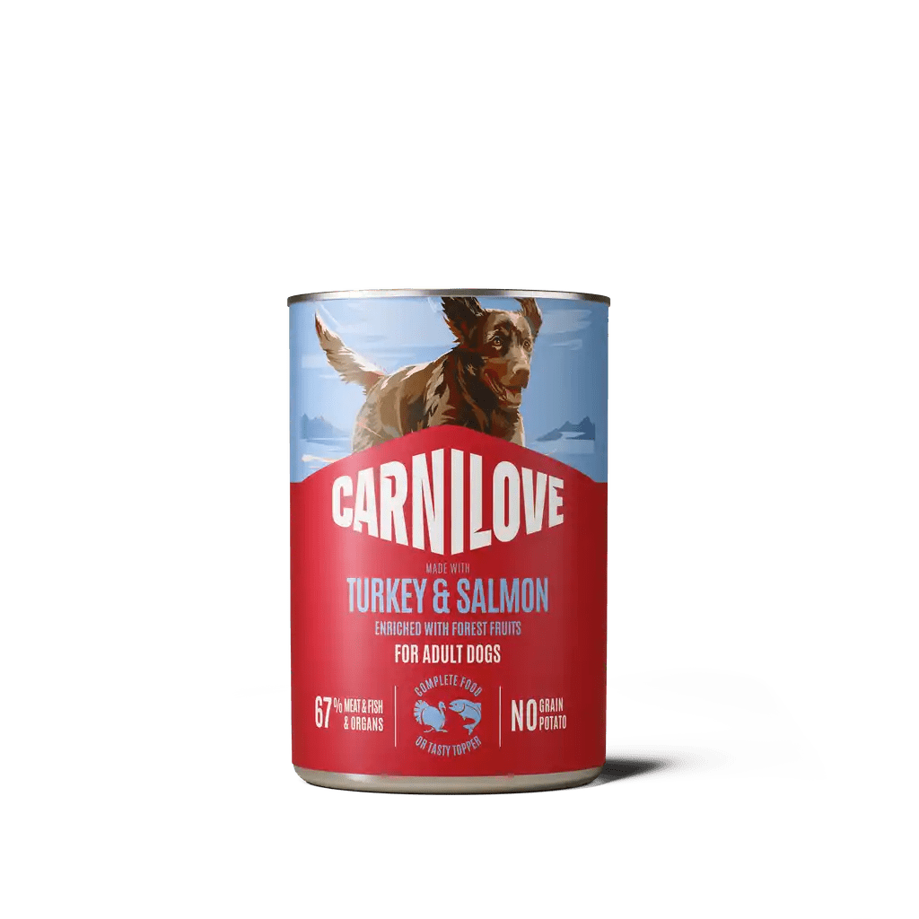 Carnilove Dog Can paté Salmon & Turkey - Handla på Gaston