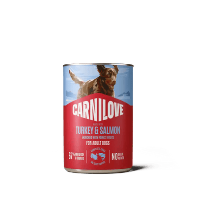 Carnilove Dog Can paté Salmon & Turkey - Handla på Gaston