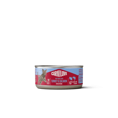 Carnilove Cat Can Paté Turkey & Salmon for Kittens - Handla på Gaston