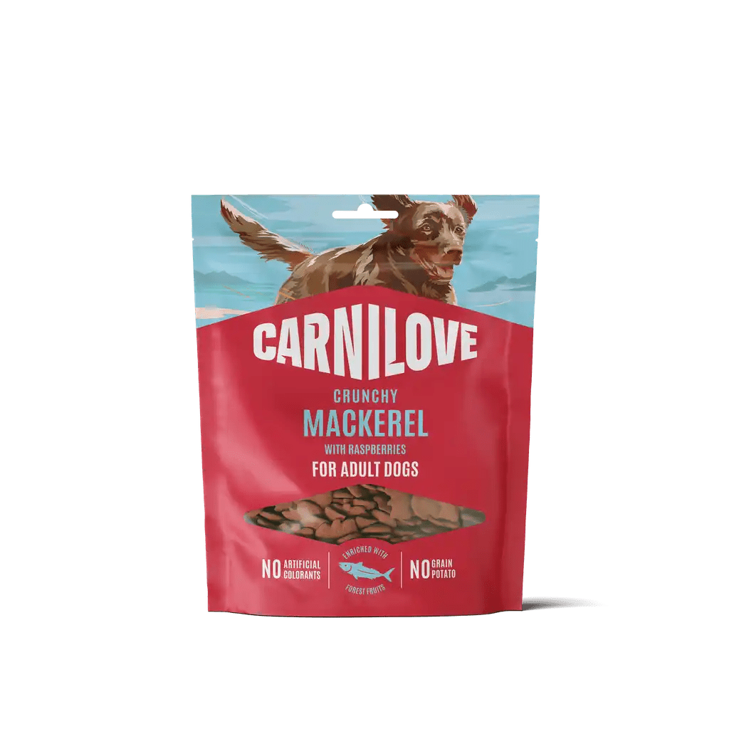 Carnilove Dog Crunchy Snack Mackerel with Raspberries - Handla på Gaston
