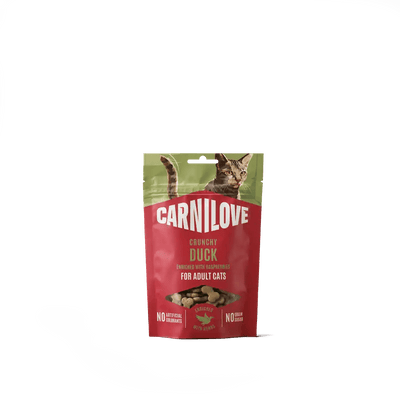 Carnilove Cat Crunchy Snack Duck Enriched with Raspberries - Handla på Gaston