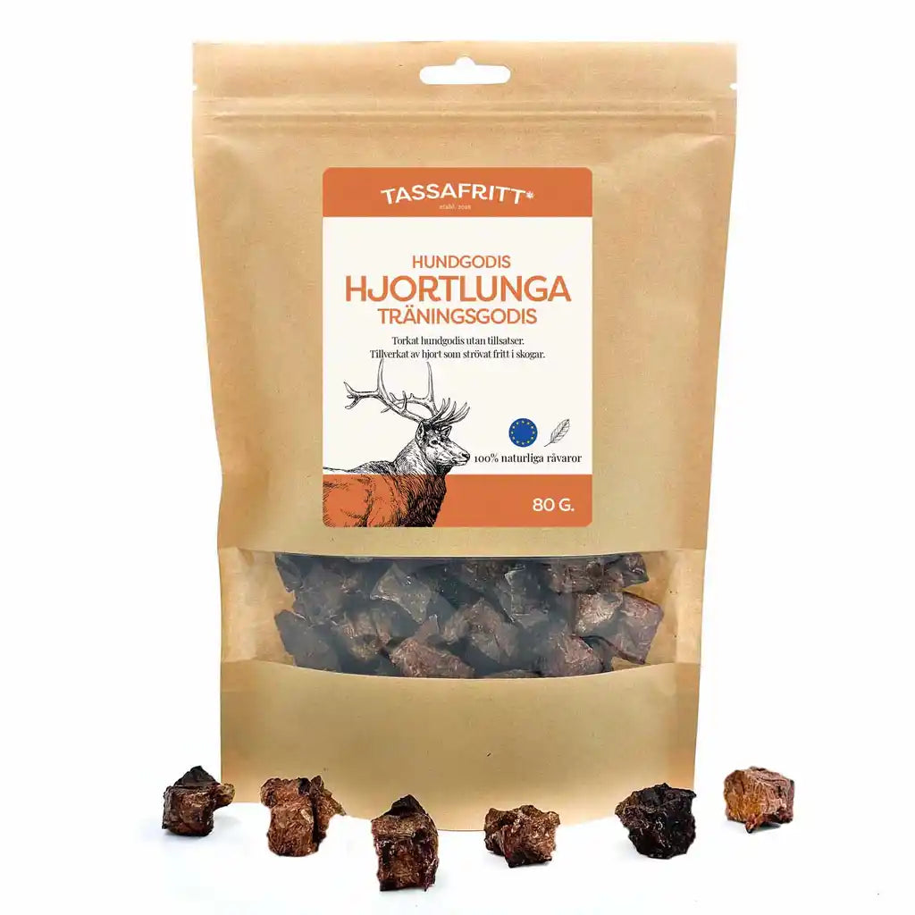 TassaFritt Hjortlunga 80 gram