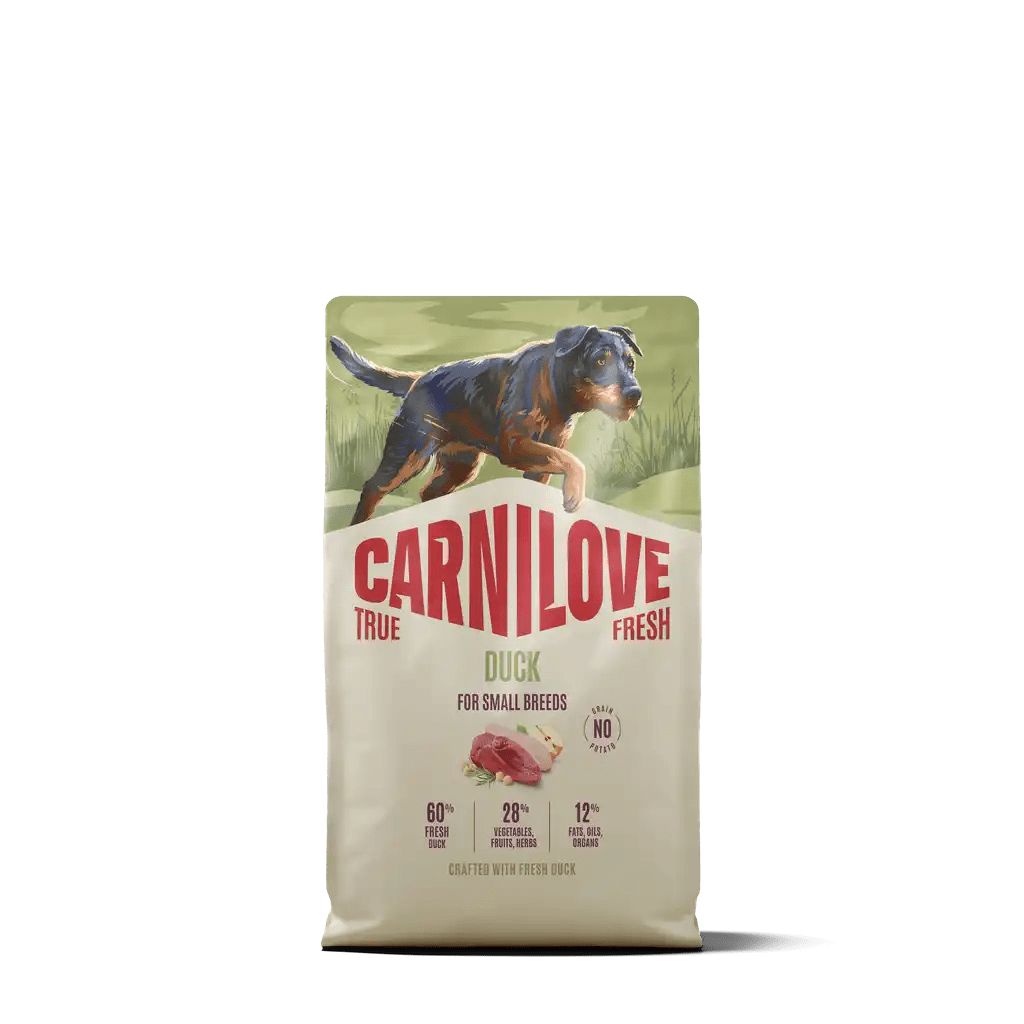 Carnilove True Fresh Dog Dry Duck for Adult Small Breeds - Handla på Gaston