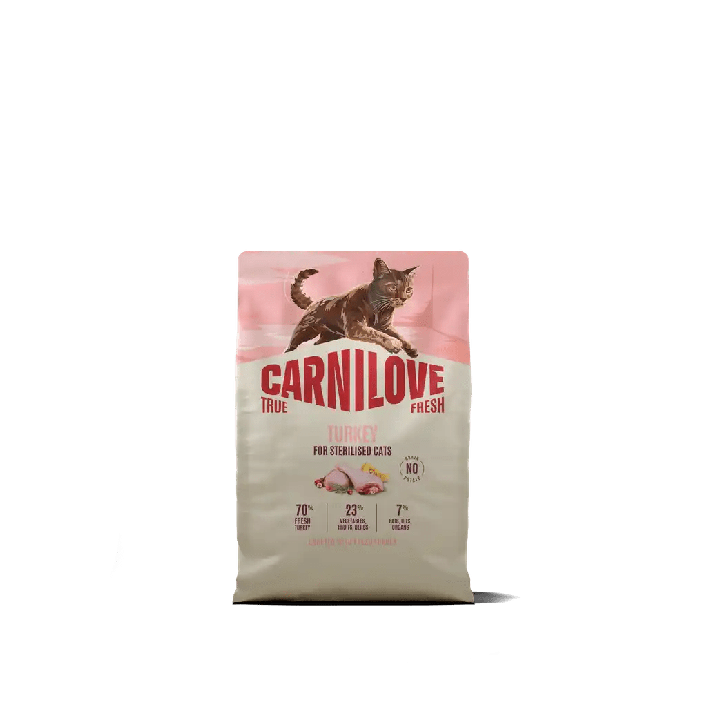 Carnilove True Fresh Cat Dry Turkey for Sterilised Adult All Breeds - Handla på Gaston