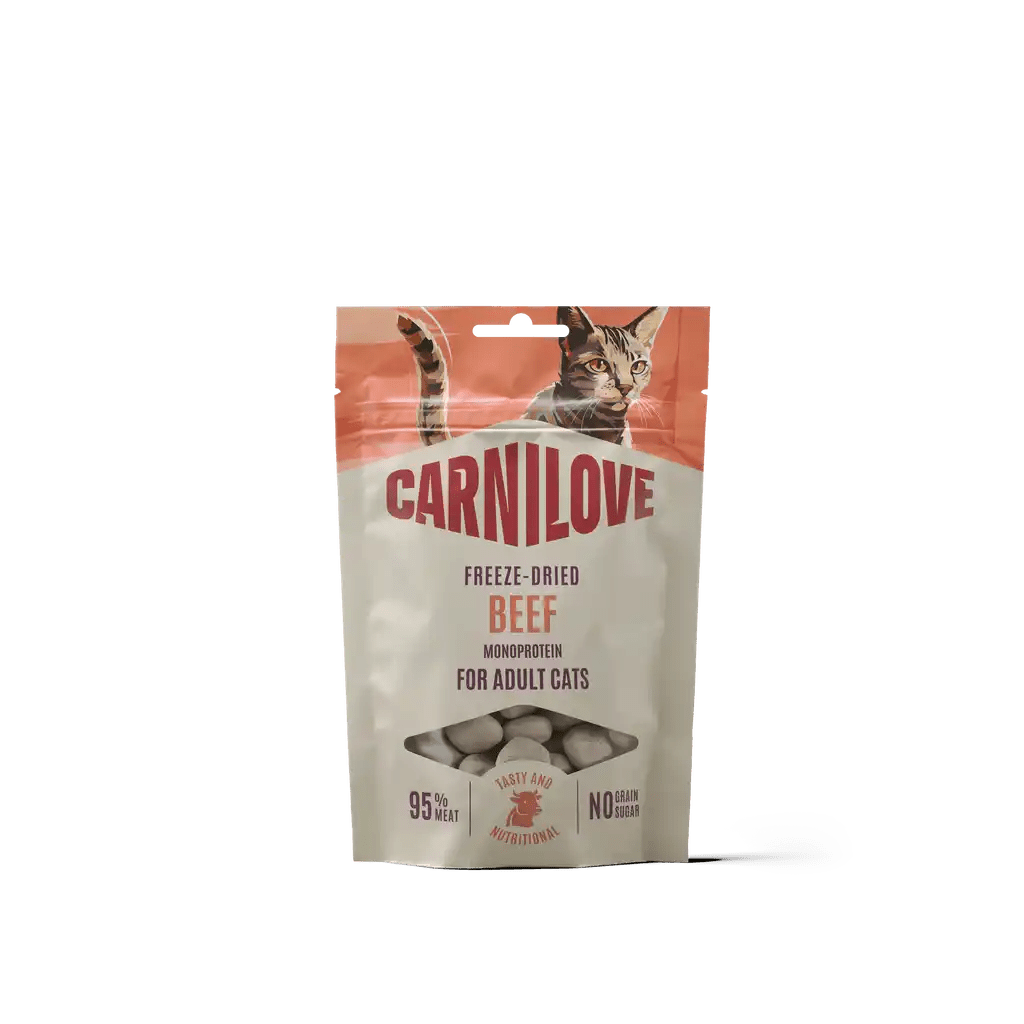 Carnilove Cat Freeze Dried Beef - Handla på Gaston