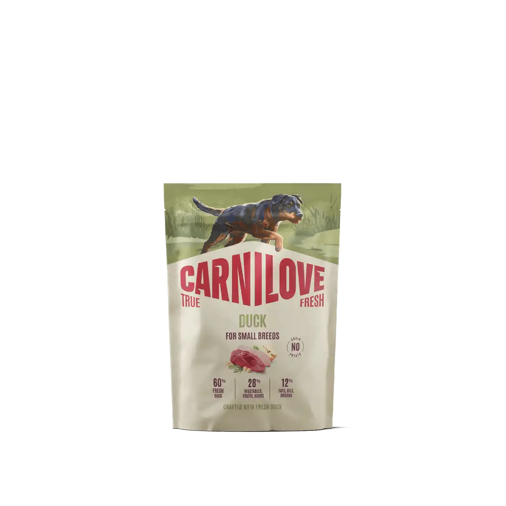 Carnilove True Fresh Dog Dry Duck for Adult Small Breeds - Handla på Gaston