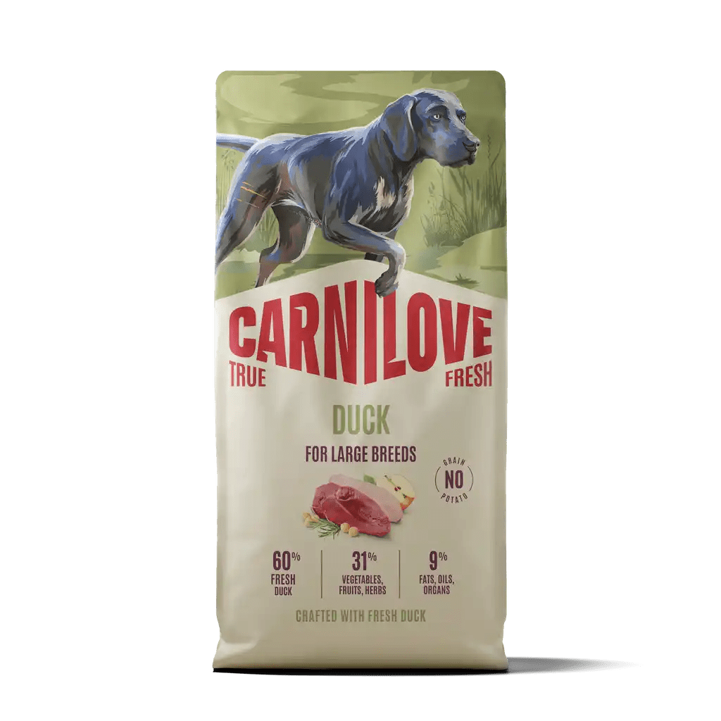 Carnilove True Fresh Dog Dry Duck for Adult Large Breeds - Handla på Gaston