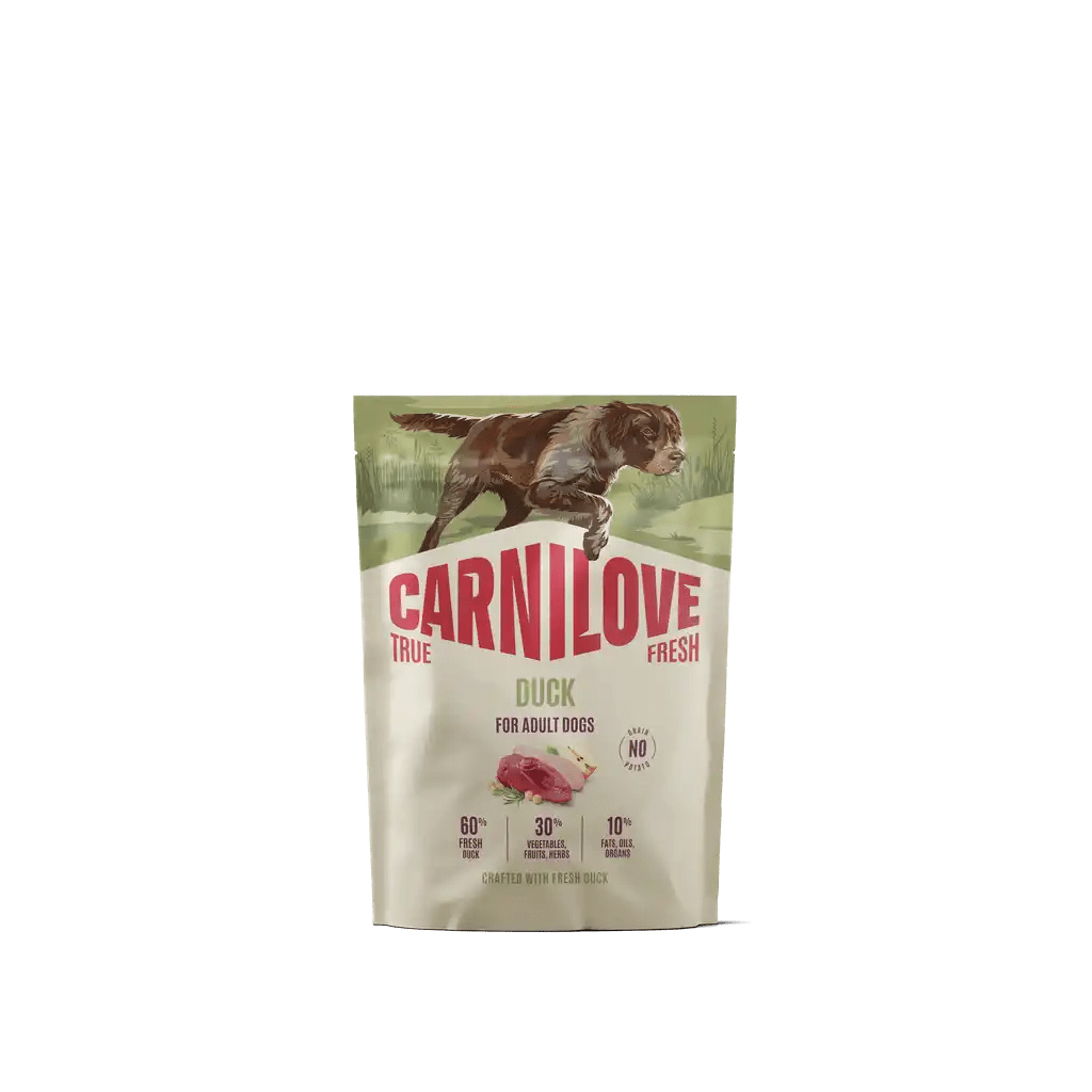 Carnilove True Fresh Dog Dry Duck for Adult All Breeds - Handla på Gaston