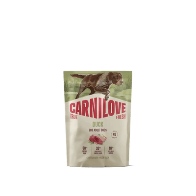 Carnilove True Fresh Dog Dry Duck for Adult All Breeds - Handla på Gaston