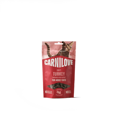 Carnilove Cat Soft Snack Turkey enriched with Catnip - Handla på Gaston