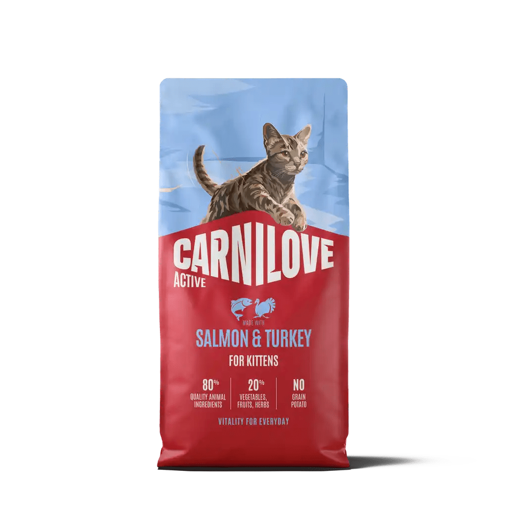 Carnilove Active Cat Dry Salmon & Turkey for Kittens - Handla på Gaston