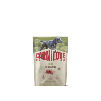 Carnilove True Fresh Dog Dry Duck for Adult Large Breeds - Handla på Gaston