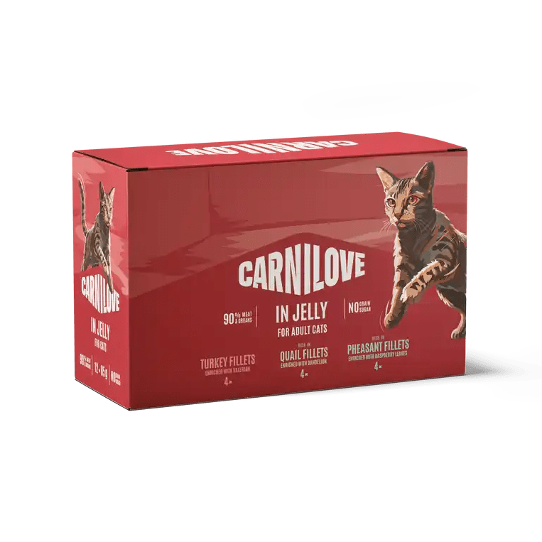 Carnilove Cat Pouch Jelly Multipack - Handla på Gaston