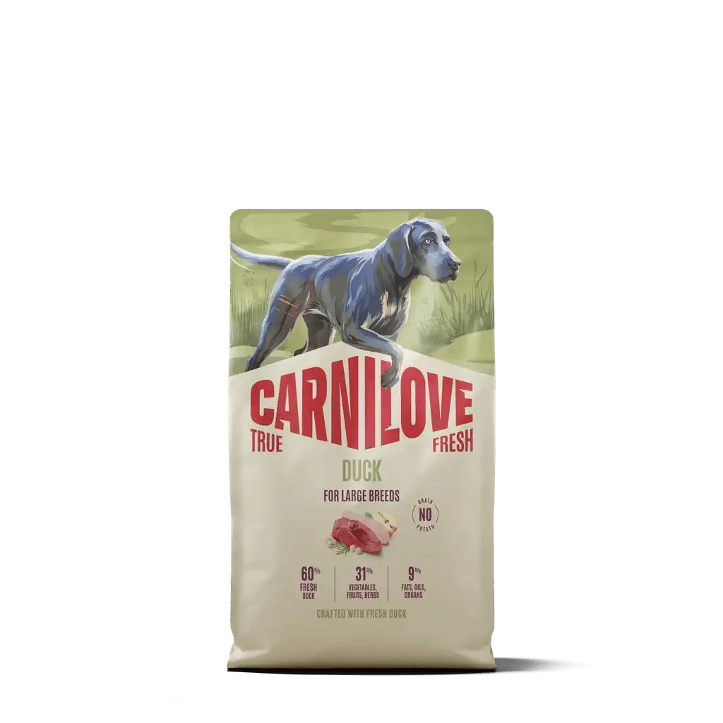 Carnilove True Fresh Dog Dry Duck for Adult Large Breeds - Handla på Gaston