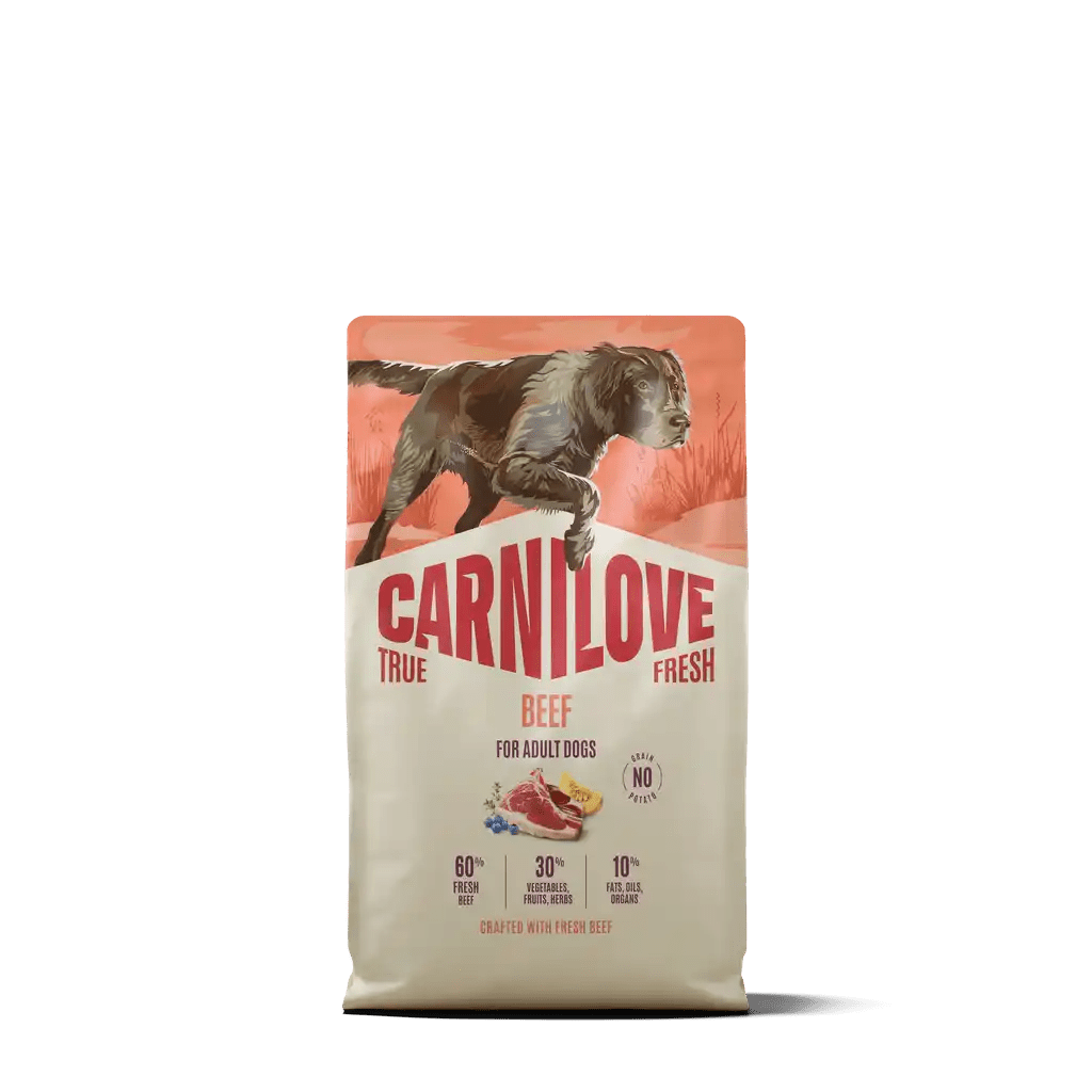 Carnilove True Fresh Dog Dry Beef for Adult All Breeds - Handla på Gaston