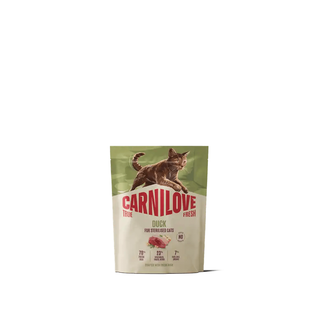 Carnilove True Fresh Cat Dry Duck for Sterilised Adult All Breeds - Handla på Gaston