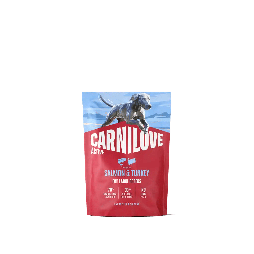 Carnilove Active Dog Dry Salmon & Turkey for Adult Large Breeds - Handla på Gaston
