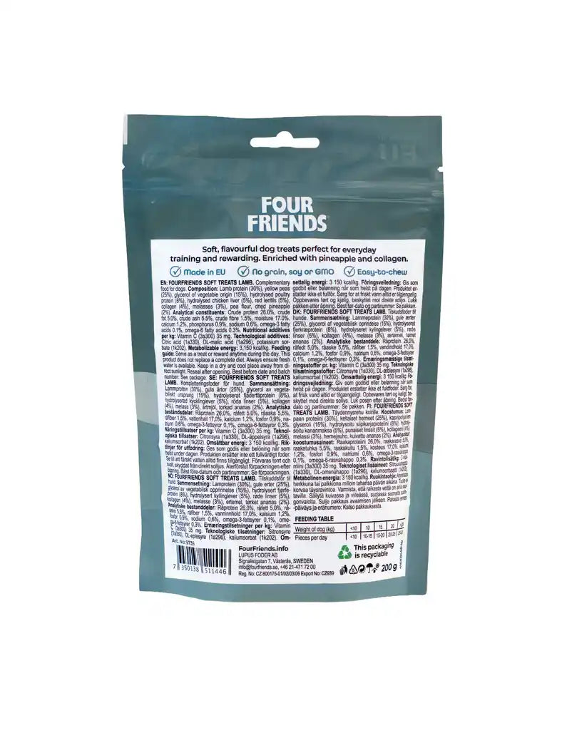 FourFriends Soft Treats Lamb