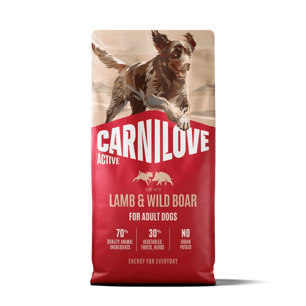 Carnilove Active Dog Dry Lamb & Wild Boar for Adult All Breeds - Handla på Gaston