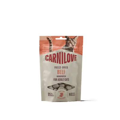 Carnilove Cat Freeze Dried Beef - Handla på Gaston