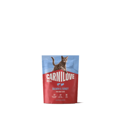Carnilove Active Cat Dry Salmon & Turkey for Adult All Breeds - Handla på Gaston