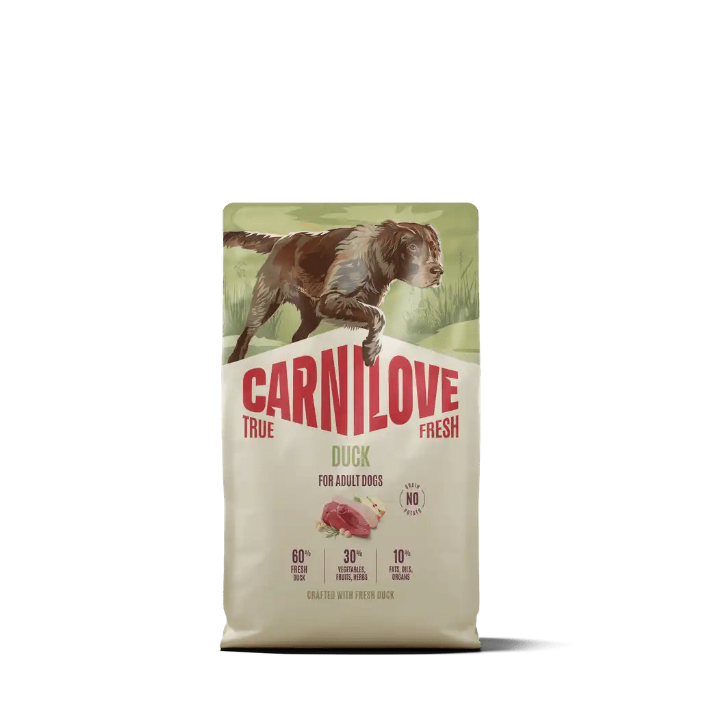 Carnilove True Fresh Dog Dry Duck for Adult All Breeds - Handla på Gaston