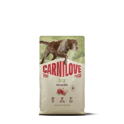 Carnilove True Fresh Dog Dry Duck for Adult All Breeds - Handla på Gaston