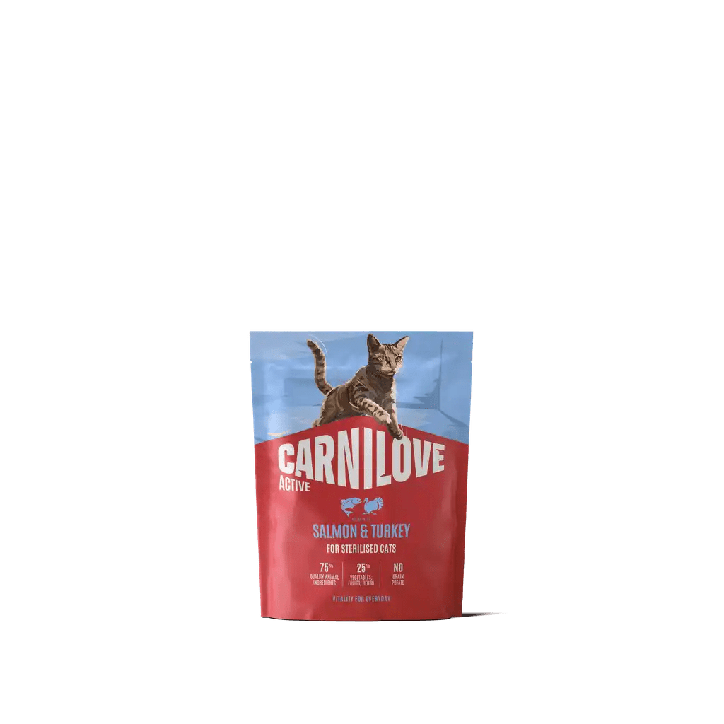 Carnilove Active Cat Dry Salmon & Turkey for Sterilised Adult All Breeds - Handla på Gaston