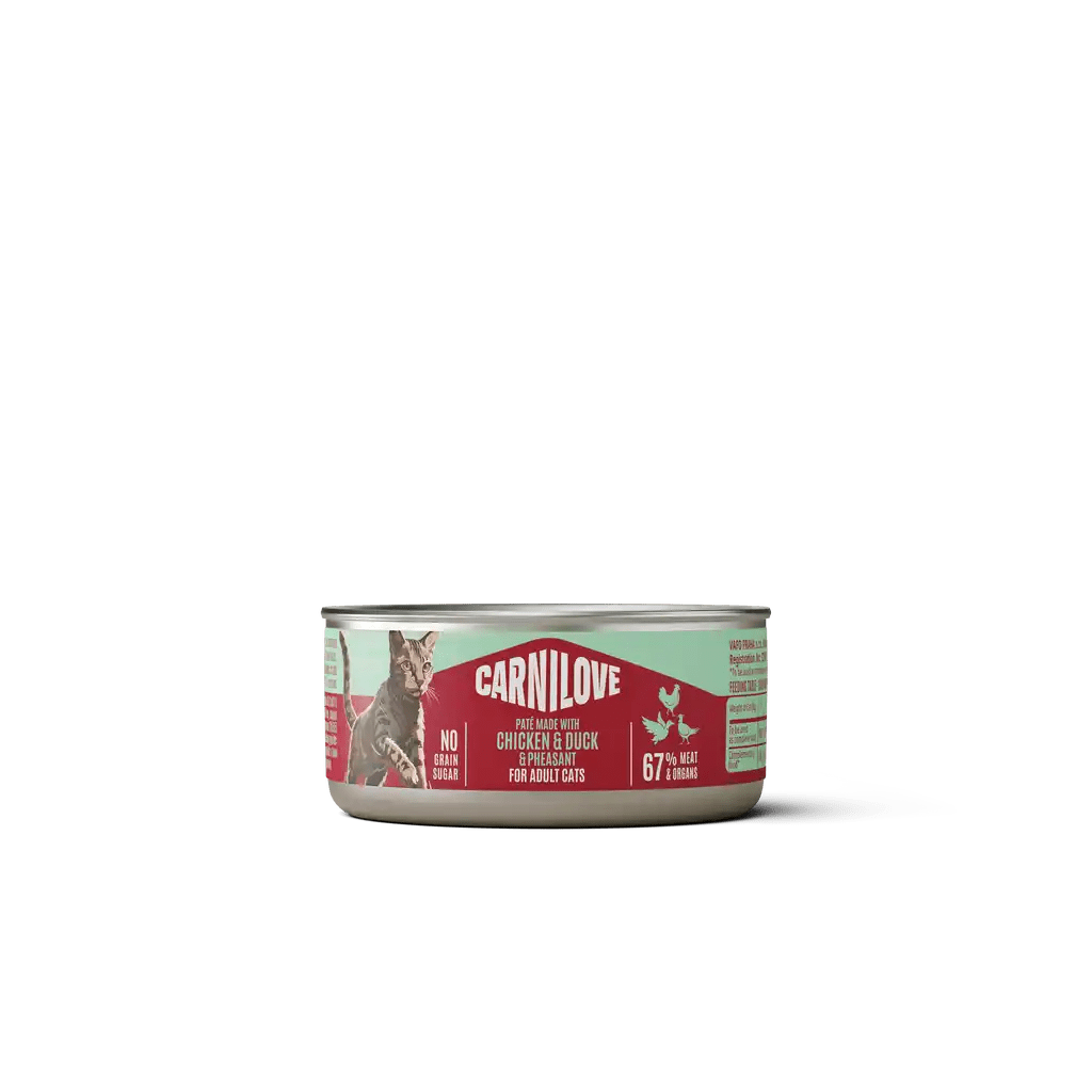Carnilove Cat Can Paté Chicken, Duck & Pheasant - Handla på Gaston