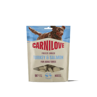 Carnilove Dog Freeze Dried Turkey & Salmon - Handla på Gaston