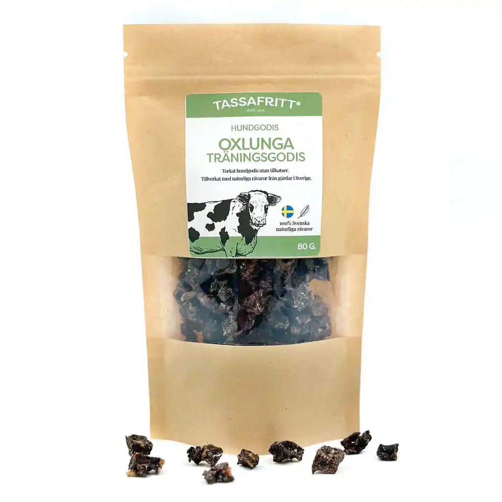 TassaFritt Oxlunga träningsgodis 80 gram