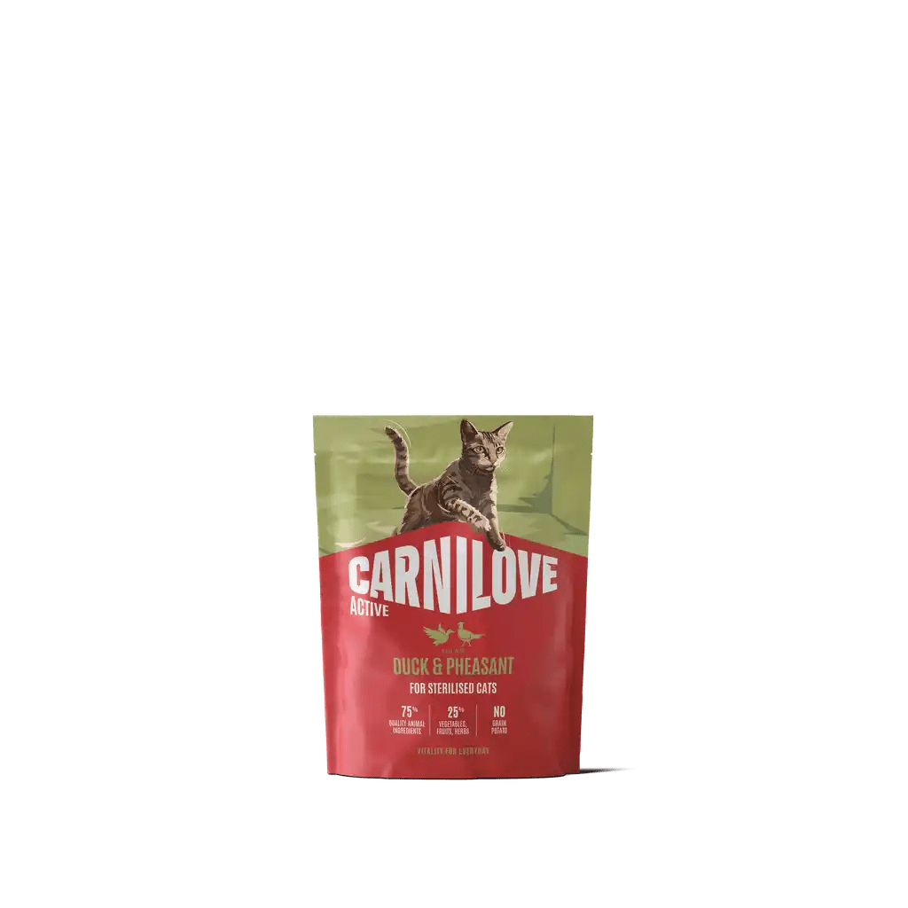 Carnilove Active Cat Dry Duck & Pheasant for Sterilised Adult All Breeds - Handla på Gaston