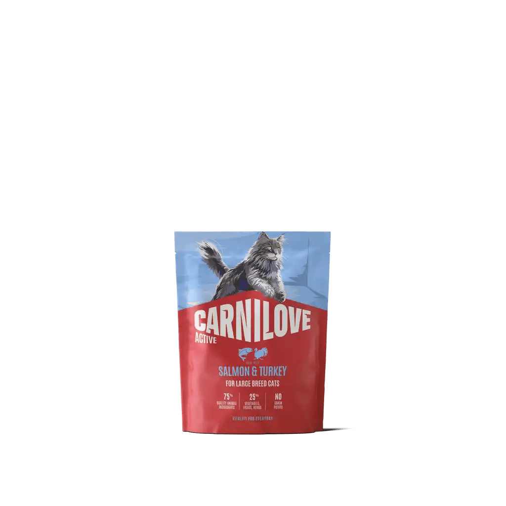 Carnilove Active Cat Dry Salmon & Turkey for Adult Large Breeds - Handla på Gaston