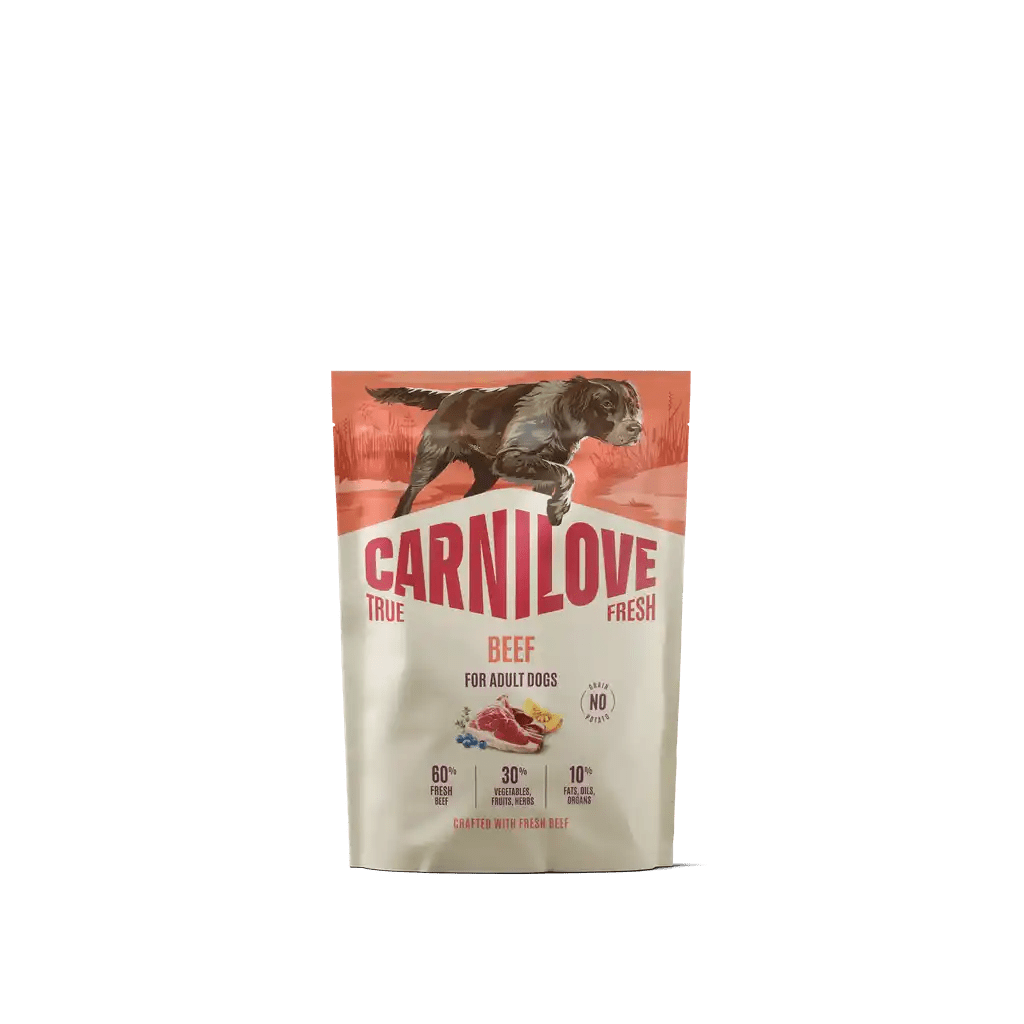 Carnilove True Fresh Dog Dry Beef for Adult All Breeds - Handla på Gaston