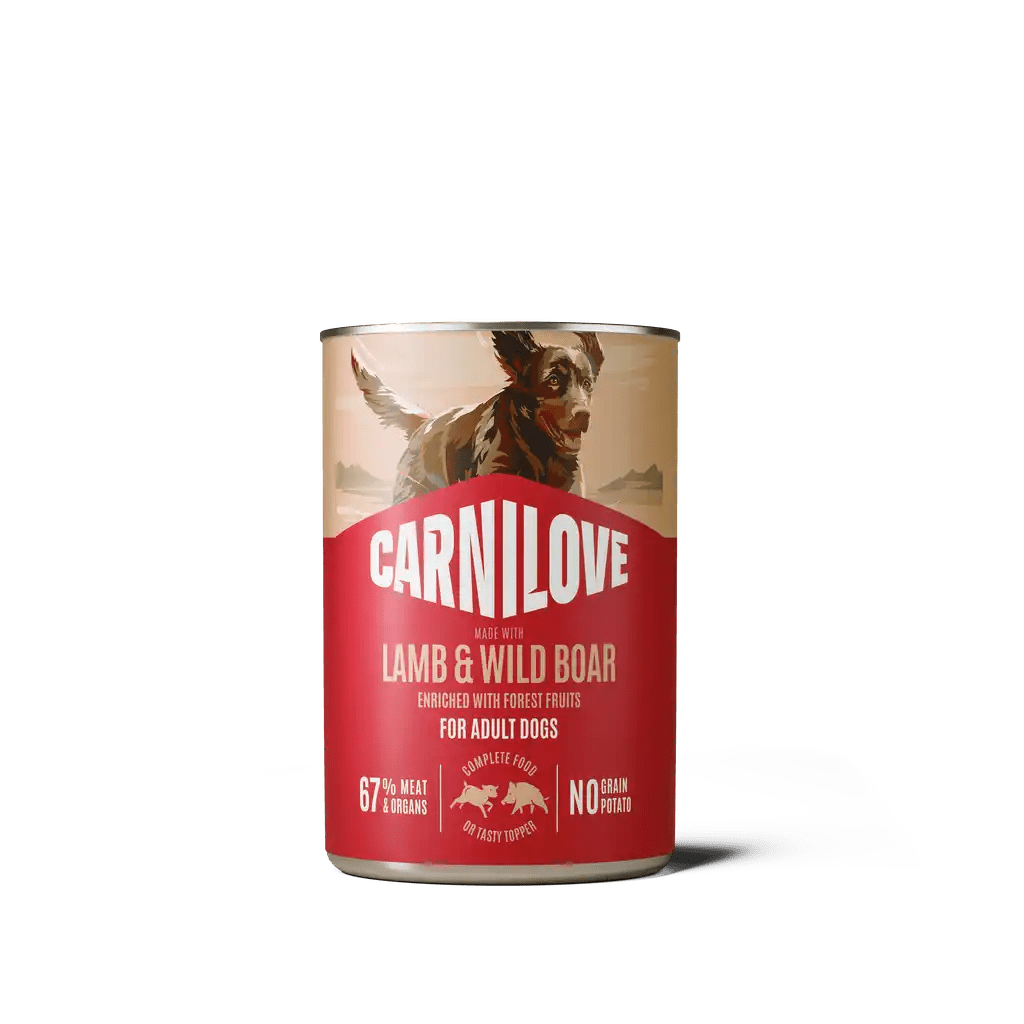 Carnilove Dog Can Paté Lamb & Wild Boar - Handla på Gaston
