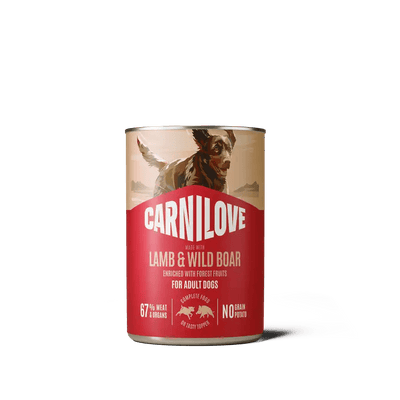 Carnilove Dog Can Paté Lamb & Wild Boar - Handla på Gaston