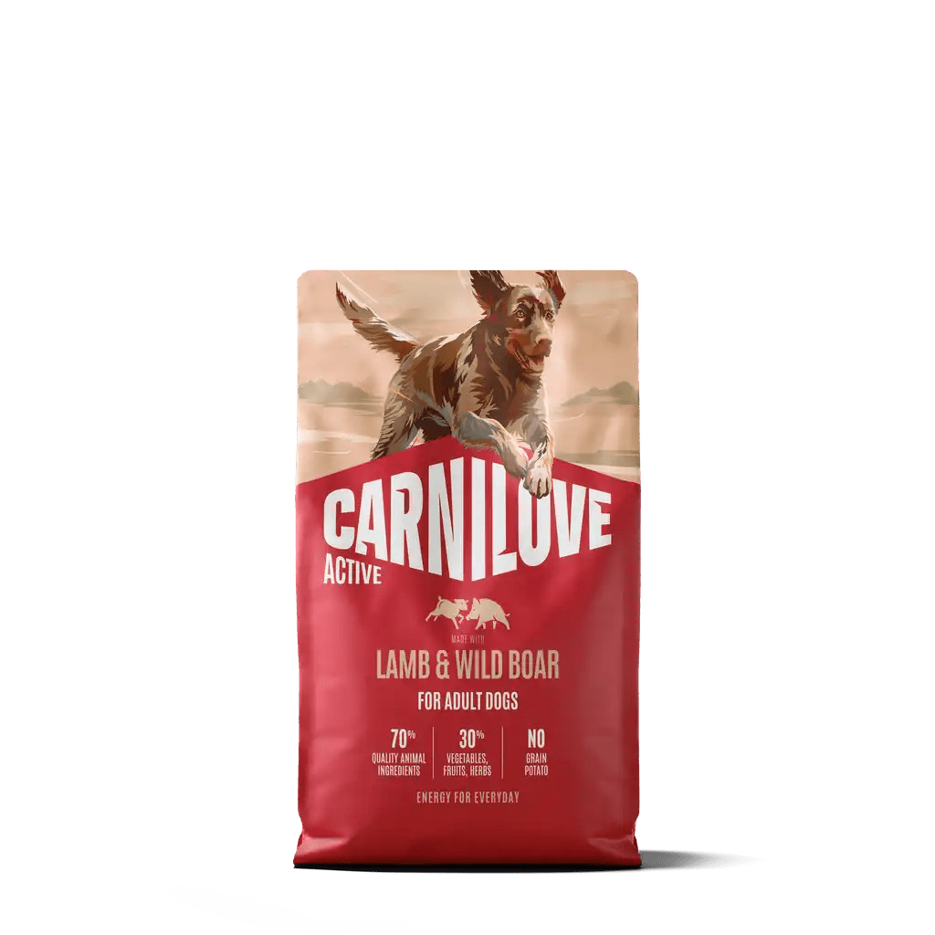 Carnilove Active Dog Dry Lamb & Wild Boar for Adult All Breeds - Handla på Gaston