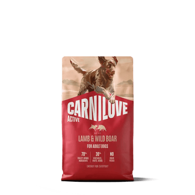 Carnilove Active Dog Dry Lamb & Wild Boar for Adult All Breeds - Handla på Gaston